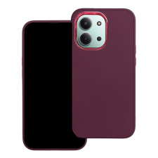  Telefontok Xiaomi Poco C85 - Frame - sötét lila műanyag hátlap tok, szilikon kerettel tok és táska