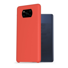  Telefontok Xiaomi Poco X3 NFC / Poco X3 Pro - piros szilikon tok tok és táska