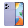  Telefontok Xiaomi Poco X5 5G - Slider csúsztatható kameravédős kékeslila szilikon hátlap tok