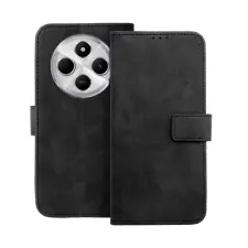  Telefontok Xiaomi Redmi 14C - Forcell Tender - fekete ráhajtófüles könyvtok tok és táska