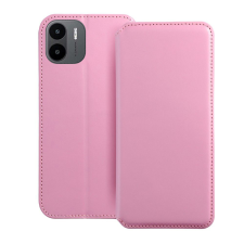  Telefontok Xiaomi Redmi A2 - Dual Pocket - pink mágneses átlátszó szilikon keretes könyvtok tok és táska