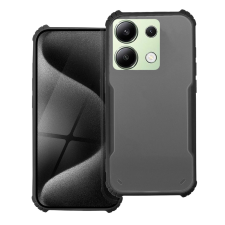  Telefontok Xiaomi Redmi Note 13 5G - fekete / átlátszó ütésálló hátlap tok tok és táska