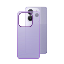  Telefontok Xiaomi Redmi Note 14 5G - Sappy - áttetsző lila, műanyag hátlap tok tok és táska