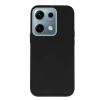  Telefontok Xiaomi Redmi Note 14S - Satin - fekete műanyag hátlap tok, szilikon kerettel