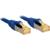 Telegärtner 100008465 RJ45 Hálózati kábel, patchkábel CAT 6A S/FTP 3.00 m Kék Lángálló, Védővel, Lángálló, Halogénmentes, UL minősített 1 db (L00002A0115 )