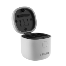 TELESIN Allin box Telesin vízálló hármas töltő GoPro Hero 11 / Hero 10 / Hero 9 készülékekhez sportkamera kellék