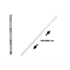  Teleszkópos zuhanyfüggönyrúd fehér 140–260 cm ENG592