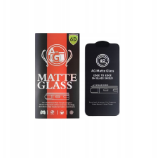 TelForceOne TFO 6D Matt Edzett Üveg Fekete Szegéllyel iPhone 15 Pro (OEM102326) mobiltelefon kellék