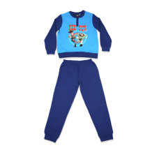 Téli flanel gyerek pizsama - Toy Story - sötétkék - 116 gyerek hálóing, pizsama