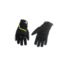 Téli Kesztyűk Trendy Lanz fekete / neon sárga L motoros kesztyű