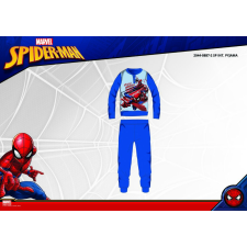  Téli pamut interlock gyerek pizsama - Pókember - középkék - 134 gyerek hálóing, pizsama