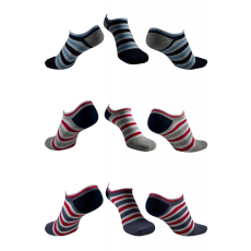  Teljes készlet 9 pár rövid zokniból, női, Multicolor, 37-41