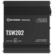 Teltonika 8+2P Teltonika TSW202 POE+ SFP M  (TSW202000000) hub és switch