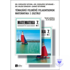  Témazáró felmérő feladatsorok matematika 7. osztály A,B változat tanári példány tankönyv