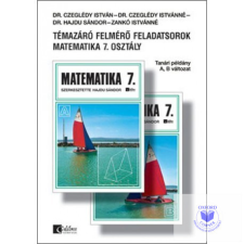 Témazáró felmérő feladatsorok matematika 7. osztály A,B változat tanári példány tankönyv