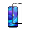  Temp-glass006121 Xiaomi Mi Play teljes lefedettséget biztosító Karcálló,ütésálló kijelzővédő üvegfólia fekete kerettel, tempered glass, törlőkendővel