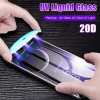 Temp-glass065285 Samsung Galaxy Note 8 teljes lefedettséget biztosító karcálló,ütésálló kijelzővédő üvegfólia UV ragasztóval, UV lámpával , tempered glass, törlőkendővel,fólia Samsung Galaxy Note 8 UV tempered