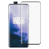 Temp-glass065382 OnePlus 7 Pro fekete 3D-teljes (teljes felület ragasztó) lefedettséget biztosító Karcálló,ütésálló kijelzővédő üvegfólia, 9H tempered glass, törlőkendővel
