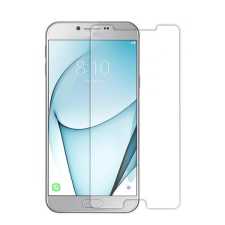  Temp-glass6312621 Samsung Galaxy A8 (2016) Karcálló,ütésálló kijelzővédő üvegfólia, 9H tempered glass, törlőkendővel mobiltelefon kellék