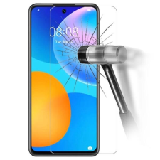  Temp-glass631273562 Huawei P smart 2021 karcálló, ütésálló kijelzővédő üvegfólia, tempered glass, törlőkendővel mobiltelefon kellék