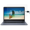  Temp-glass631273698 Asus Vivobook E406 Karcálló, ütésálló kijelzővédő üvegfólia, 9H tempered glass, törlőkendővel