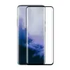  Temp-glass6312737585 Oneplus 11 teljes lefedettséget biztosító karcálló, ütésálló kijelzővédő üvegfólia fekete kerettel, tempered glass, törlőkendővel
