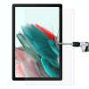  Temp-glass63127376223 Samsung Galaxy Tab A9 Plus Karcálló, ütésálló kijelzővédő üvegfólia, 9H tempered glass, törlőkendővel