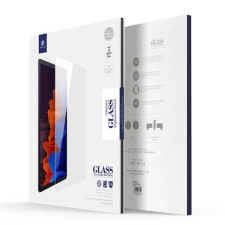  Temp-glass63127396 Samsung Galaxy Tab S7 Plus Karcálló, ütésálló kijelzővédő üvegfólia, 9H tempered glass, törlőkendővel tablet kellék