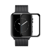  Temp-glass6312742 Apple Watch 4 44mm / 5 44mm 3D-teljes lefedettséget biztosító Karcálló,ütésálló kijelzővédő üvegfólia, 9H tempered glass, törlőkendővel