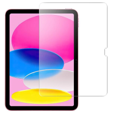  Temp-glass631274320 Apple Ipad Air 5 10.9 (2022) 2.5d karcálló,ütésálló kijelzővédő üvegfólia, 9H tempered glass, törlőkendővel tablet kellék