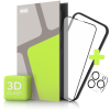 Tempered Glass Protector az iPhone 14 Próhoz, 3D Glass + kameravédő (Case Friendly) (TGR-IP14P-BLX)