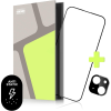 Tempered Glass Protector iPhone 14 üvegfólia + kamera védő fólia - portaszító (TGD-IP14-BL)