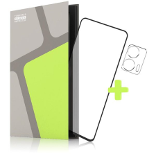 Tempered Glass Protector Motorola Moto G73 üvegfólia - keret + kamera védő fólia mobiltelefon kellék