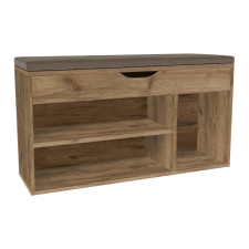 Tempo Cipőpolc paddal, artisan tölgy, FUDDY NEW bútor