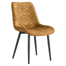 Tempo Étkezőszék, aranybarna/fekete, ZAINA TYP 2 bútor