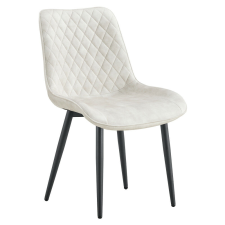 Tempo Étkezőszék, krémszínű/fekete, ZAINA TYP 1 bútor