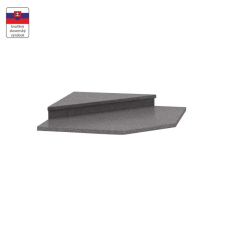 Tempo Felsőszekrény sarokszekrényhez 065, dekor granit antracit, NOVA PLUS bútor