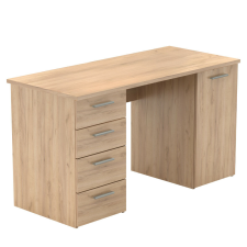 Tempo Íróasztal, artisan tölgy, EUSTACH íróasztal