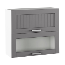 Tempo JULIA TYP 13 Felső szekrény, sötétszürke/fehér bútor