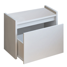 Tempo Lóca rakodótérrel, fehér, BERGI bútor