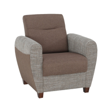 Tempo MILO Fotel, barna/ sötétbézs bútor