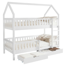 Tempo Montessori emeletes ágy, fehér, VENITA TYP 2 gyermekbútor