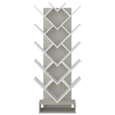 Tempo Polcrendszer, szürke/fehér, VEVEY bútor