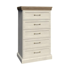 Tempo ROYAL db5 komód, 5 fiókkal, északi sosna/vadtölgy bútor