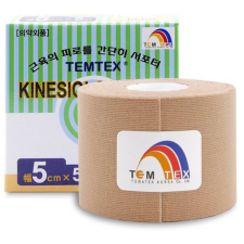Temtex Tape Classic rugalmas szalag az izmokra és az izületekre szín Beige 1 db gyógyászati segédeszköz