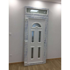 Temze műanyag Bejárati ajtó Felülvilágítóval 98x238cm #fehér nyílászáró