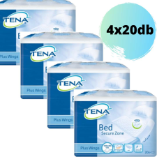 Tena Bed Secure Zone Plus Wings Betegalátét - Nagy kiszerelés 80x180cm (4x20db) gyógyászati segédeszköz