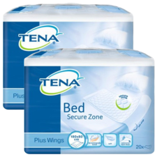 Tena Bed Secure Zone Plus Wings Betegalátét szárnyakkal 80x180cm (2x20db) gyógyászati segédeszköz