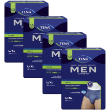 Tena Men Active Fit Pants Plus Inkontinencia-fehérnemű L/XL 4x8db - sötétkék gyógyászati segédeszköz