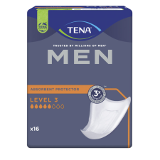  Tena Men Level férfi inkontinencia betét 3 - 16db gyógyászati segédeszköz